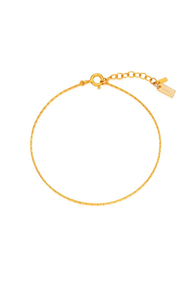 DENU - 팔찌/발찌 - [sv925]Basic line bracelet