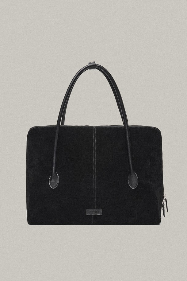 DENU - 숄더백 - Marmeldi Bag [Suede Black]