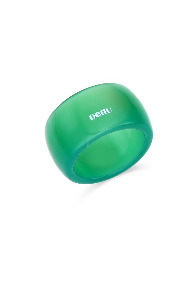 DENU - 반지 - Bold color band ring