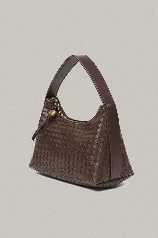 DENU - 토트백 - Jane Weaving Tote Bag [BROWN GOLD]