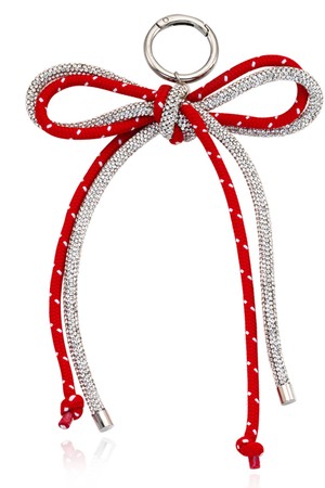 Shining Ribbon Rope Keyring