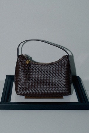 Jane Weaving Tote Bag [BROWN GOLD]