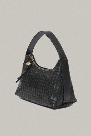 Jane Weaving Tote Bag [BLACK GOLD]