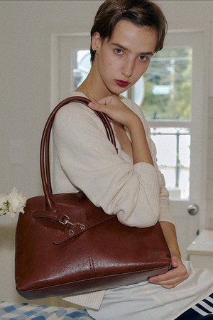 NOA BAG [BROWN SILVER / BROWN GOLD]