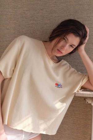 [AMERICAN VINTAGE] 아메리칸 빈티지_ATUBAY T-SHIRT - ECRU