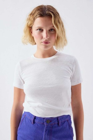 [AMERICAN VINTAGE] 아메리칸 빈티지_SONOMA SHORT T-SHIRT - WHITE