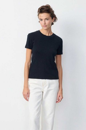 [AMERICAN VINTAGE] 아메리칸 빈티지_SONOMA SHORT T-SHIRT - BLACK