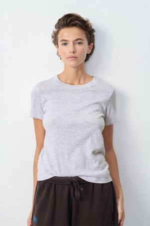 [AMERICAN VINTAGE] 아메리칸 빈티지_SONOMA SHORT T-SHIRT - ARCTIC MELANGE