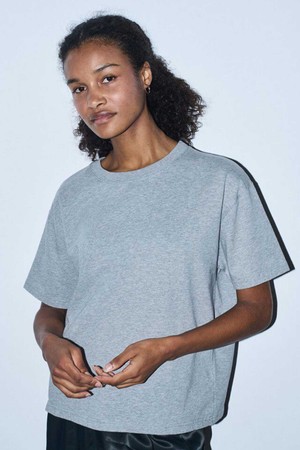 [AMERICAN VINTAGE] 아메리칸 빈티지_FIZVALLEY T-SHIRT - HEATHER GREY