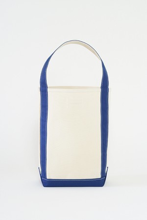 25SS 미디움 사이즈 템베아 바게트 토트백_Natural + Navy