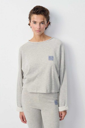 SWEATSHIRT ZOFBAY_GRIS CHINE