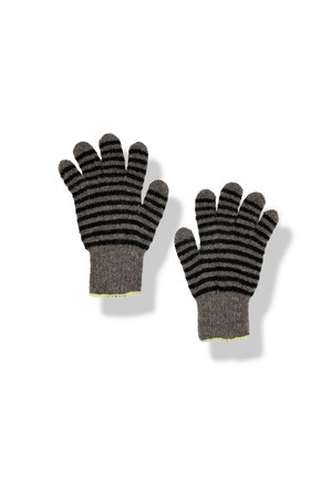 [TEMBEA] 템베아 25 FW GUNTE BORDER_DK BEIGE x CHARCOAL+SAX