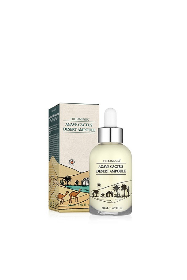 TREEANNSEA  - 스킨케어 - [트리앤씨] 선인장앰플 주름 미백 세럼 승무원 아가베선인장 사막앰플 50ml