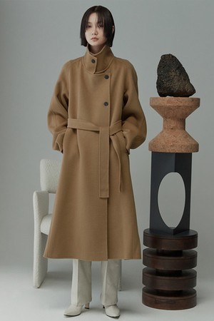 CASHMERE BLEND HANDMADE COAT CM