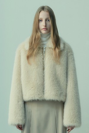 SOFT FAUX FUR JACKET