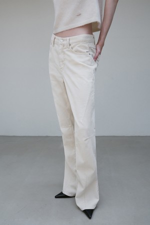 CORDUROY PARACHUTE JEAN CREAM