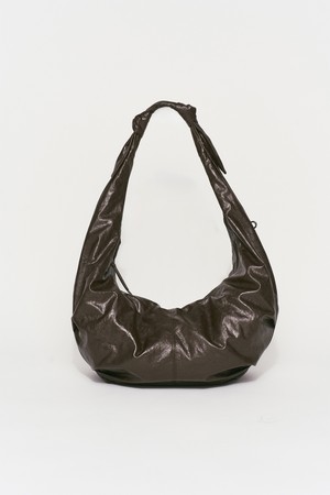 SLOUCHY HOBO BAG KHAKI BROWN