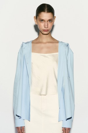 HOODED SHIRTS JACKET CLOUD