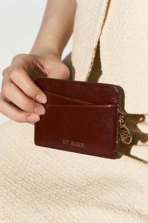 COWHIDE CARD WALLET