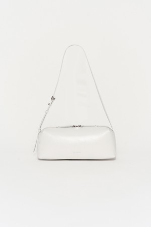 BAGUETTE COWHIDE SHOULDER BAG MIST