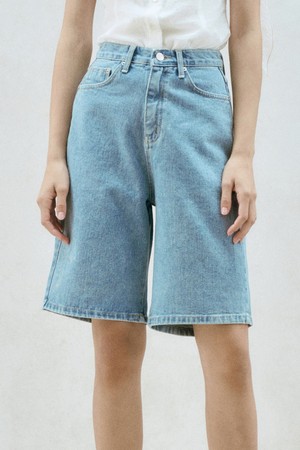 BERMUDA SHORTS WASHED BLUE
