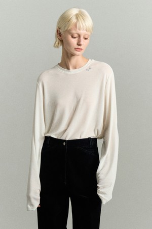 ROUND NECK JERSEY TOP