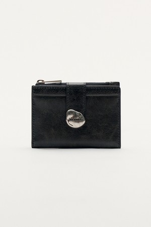 BRIDGE CARD WALLET CHARCOAL GRAY