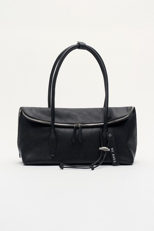 FOLDING SHOULDER BAG BLACK