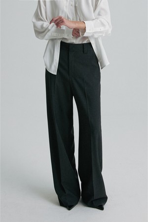 STRAIGHT-LEG TROUSERS
