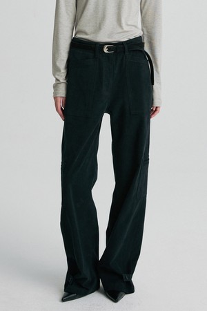 ADJUSTABLE-HEM CARPENTER TROUSERS MIDNIGHT NAVY
