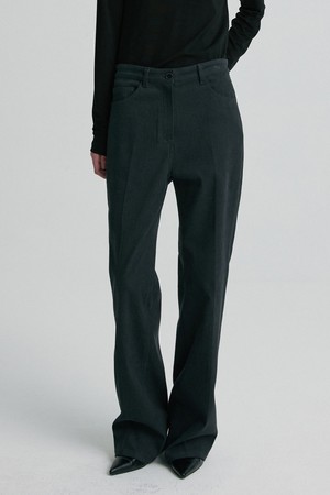 CORDUROY BOOTCUT TROUSERS MIDNIGHT NAVY