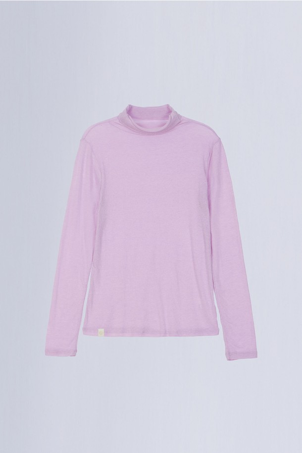 HAINT - 긴소매 티셔츠 - BASIC SOFT TURTLE NECK_6COLORS