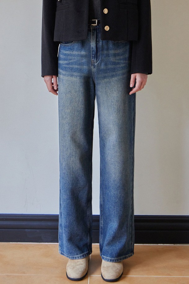 HAINT - 데님 - HOLA LOOSE FIT DENIM PANTS