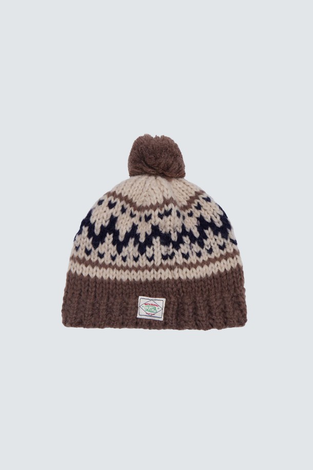 HAINT - 모자 - NORDIC POMPOM BEANIE_2COLORS