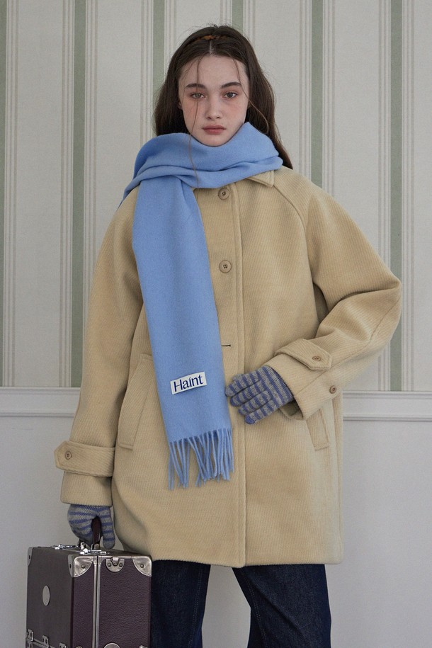 HAINT - 코트 - AUBREY TWILL HALF COAT