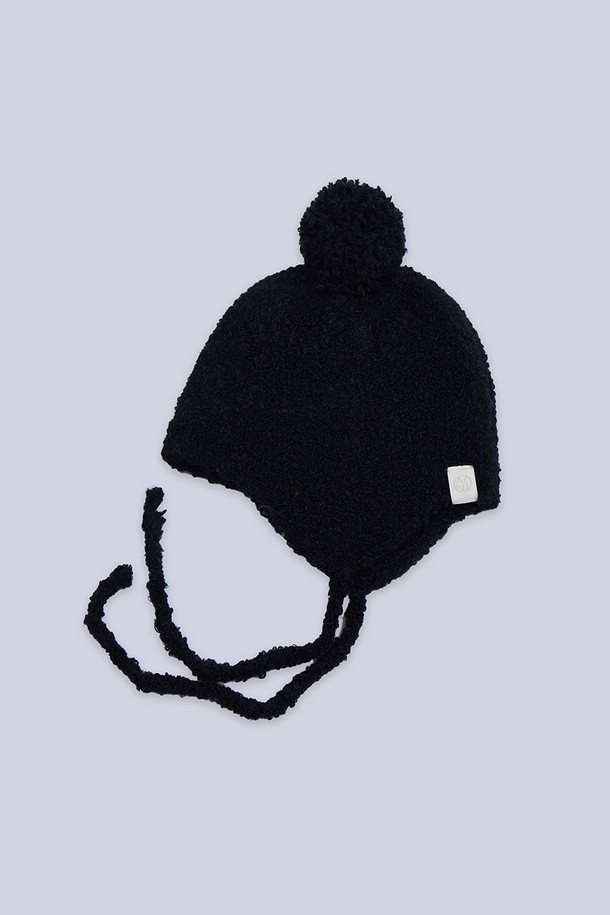 HAINT - 모자 - BOUCLE POMPOM TROOPER HAT_2COLORS