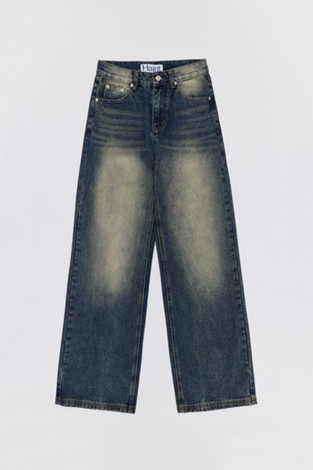 HAINT - 데님 - ROBIN WASHED DENIM PANTS