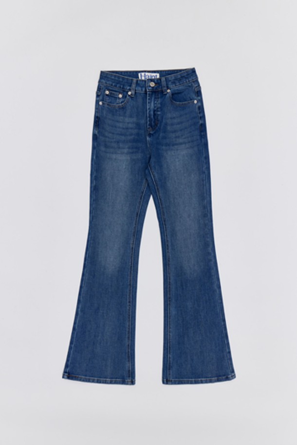 HAINT - 데님 - CASEY BRUSHED LONG BOOTCUT DENIM