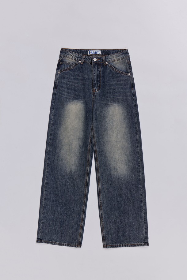 HAINT - 데님 - KAREN STRAIGHT FIT DENIM_4COLORS_BLUE