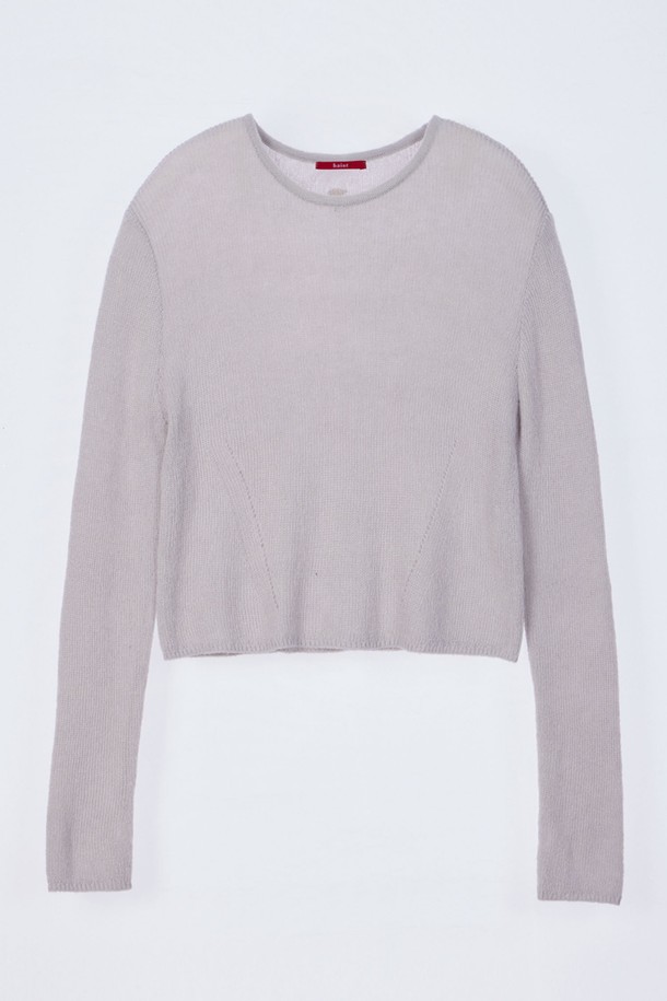 HAINT - 스웨터 - EMILY HAND WAMER KNIT_2COLORS_GRAY