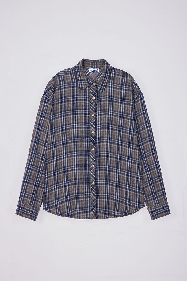 HAINT - 셔츠 - MUTE CHECK SHIRT