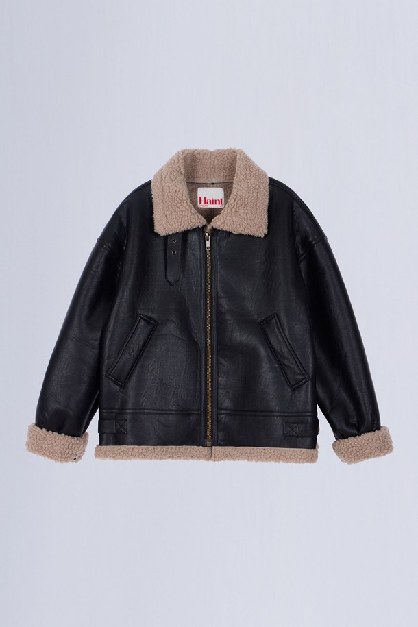 HAINT - 자켓 - OVER FIT SHEARING MUSTANG