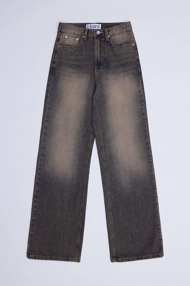 HAINT - 데님 - COEL STRAIGHT DENIM PANTS