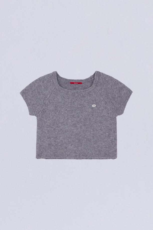 HAINT - 스웨터 - JULIA KNIT TOP_2COLORS_GRAY