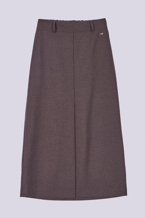 HAINT - 롱스커트 - SLIT POINT MAXI SKIRT