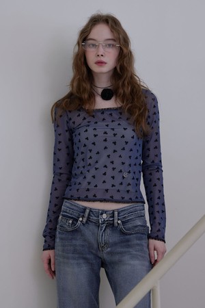 SEIRA RIBBON LACE TOP_2COLORS_GRAY