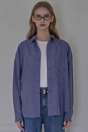 RIONA STRIPE SHIRT_2COLORS_BLUE