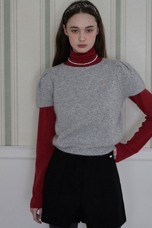 MONT WOOL TURTLE NECK_2COLORS_RED