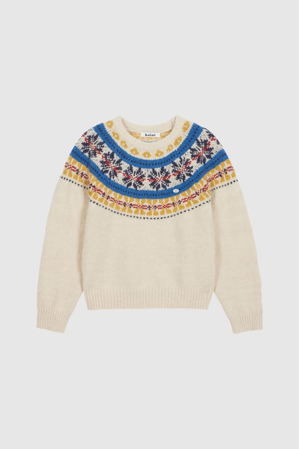 PEIKA 노르딕 니트_아이보리는 여성스러운 겨울 스타일을 완성하는 니트 스웨터입니다. 부드러운 울 소재로 제작되어 뛰어난 촉감과 보온성을 자랑하며, 레귤러 핏으로 편안하게 착용할 수 있습니다. 아이보리, 블루, 브라운 컬러로 출시되었으며, 노르딕 패턴과 기하학 무늬가 돋보여 캐주얼하면서도 베이직한 스타일을 연출합니다. 라운드넥과 긴소매 디자인으로 어떤 하의와도 잘 어울리며, 두꺼운 두께감으로 추운 날씨에도 따뜻하게 입을 수 있습니다. 일상에서 편안하고 스타일리시하게 즐길 수 있는 아이템입니다.
