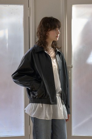 BERLIN BLOUSON LEATHER JACKET